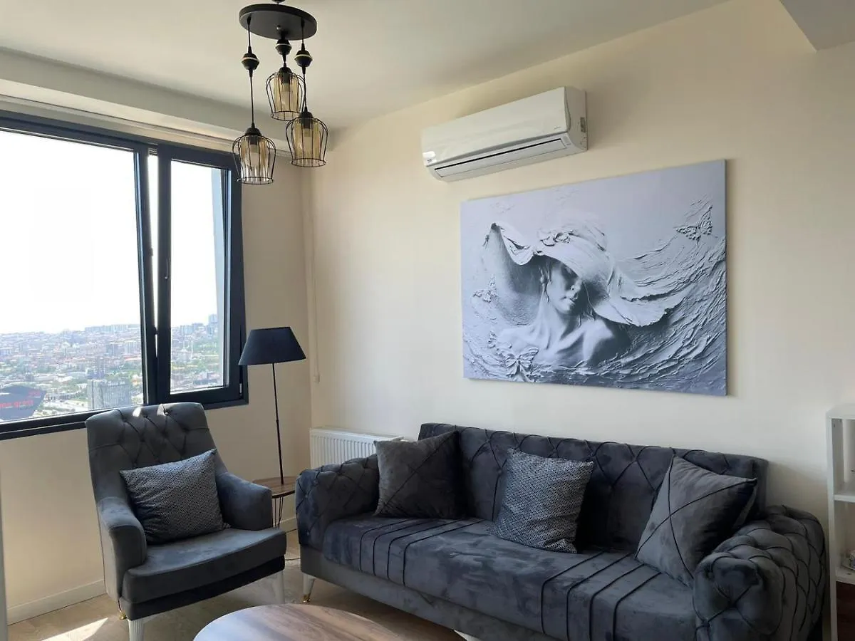 G Yoo 1 Bed Room High Floor City View Cozy Home Istanbul