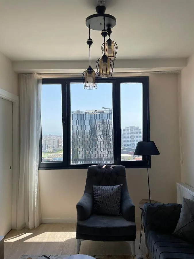 G Yoo 1 Bed Room High Floor City View Cozy Home Istanbul Apartment